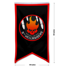 Fyon Into Hell We dive 9th Hellraisers Flag Game Flags Banner
