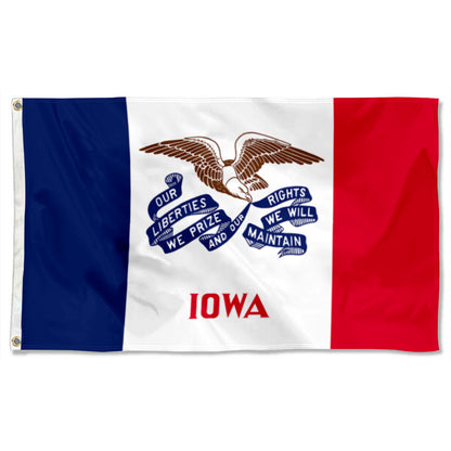 Fyon Iowa Flag Banner