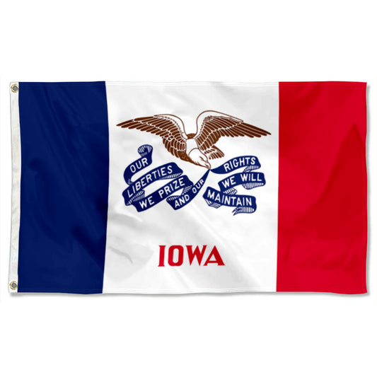 Fyon Iowa Flag Banner