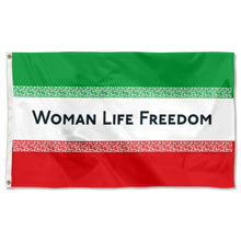 Fyon Iran Woman Life Freedom Protest Flag  indoor and outdoor Banner