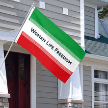 Fyon Iran Woman Life Freedom Protest Flag  indoor and outdoor Banner