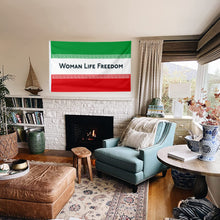 Fyon Iran Woman Life Freedom Protest Flag  indoor and outdoor Banner