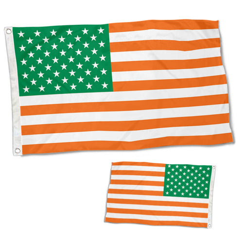 Fyon Double-sided Irish American Flag Flags Banner