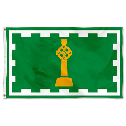 Fyon Irish Heritage Quebec Flag Banner