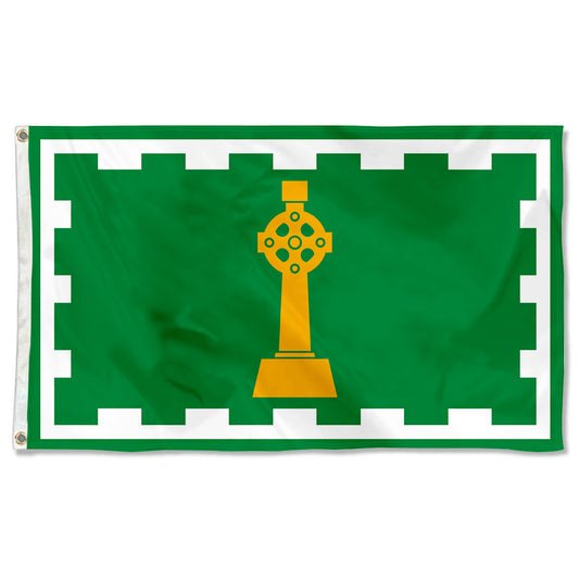 Fyon Irish Heritage Quebec Flag Banner