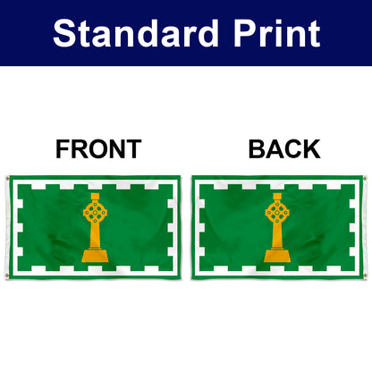 Fyon Irish Heritage Quebec Flag Banner