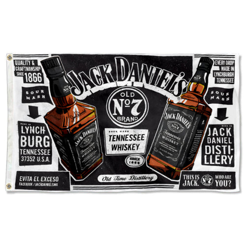 Fyon Double-sided Jack Daniel's Tennessee Whiskey Flag Banner