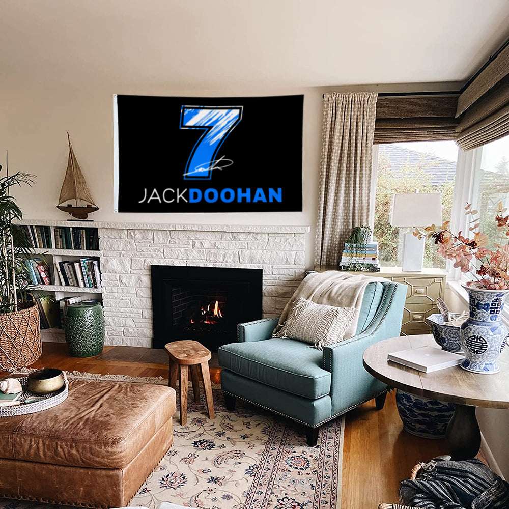 Fyon Jack Doohan #7 Flag Racing Flags Banner