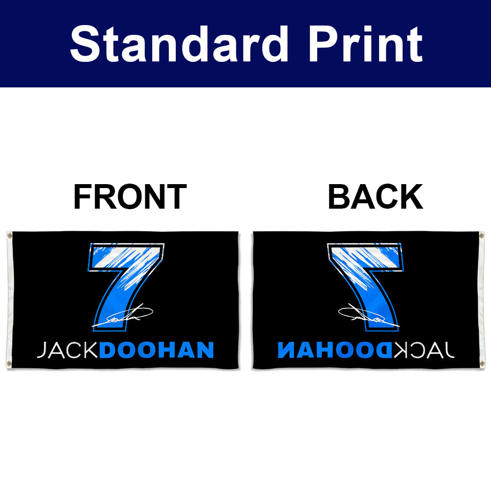 Fyon Jack Doohan #7 Flag Racing Flags Banner