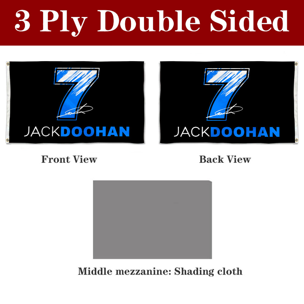 Fyon Jack Doohan #7 Flag Racing Flags Banner