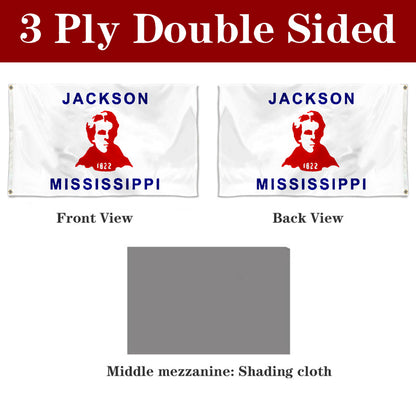 Fyon Jackson, Mississippi (1978–1993) Flag Banner
