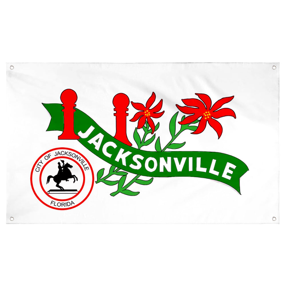 Fyon Jacksonville, Florida (1914–1976) flag Banner