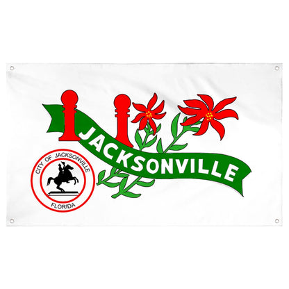 Fyon Jacksonville, Florida (1914–1976) flag Banner