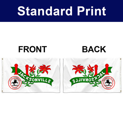 Fyon Jacksonville, Florida (1914–1976) flag Banner