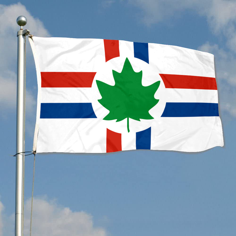 Fyon Jean Dubuc Proposal Flag of Canada (c1959) Flag Banner