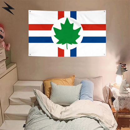 Fyon Jean Dubuc Proposal Flag of Canada (c1959) Flag Banner