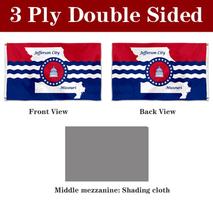 Fyon Jefferson City, Missouri Flag Banner