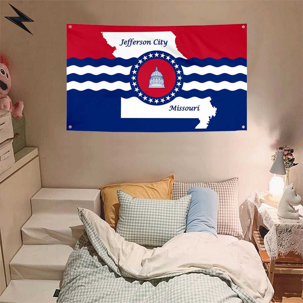 Fyon Jefferson City, Missouri Flag Banner