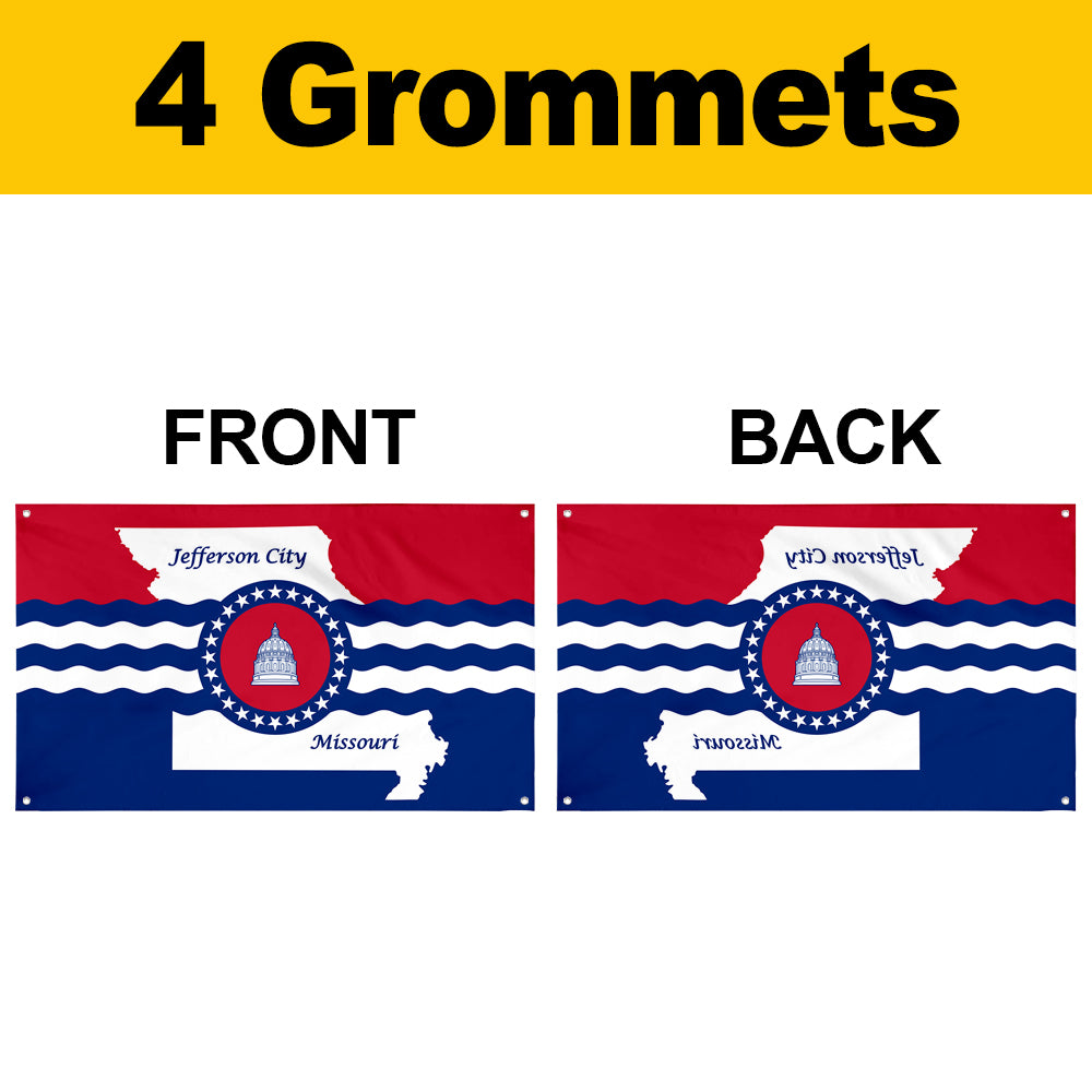 Fyon Jefferson City, Missouri Flag Banner