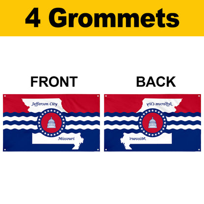 Fyon Jefferson City, Missouri Flag Banner