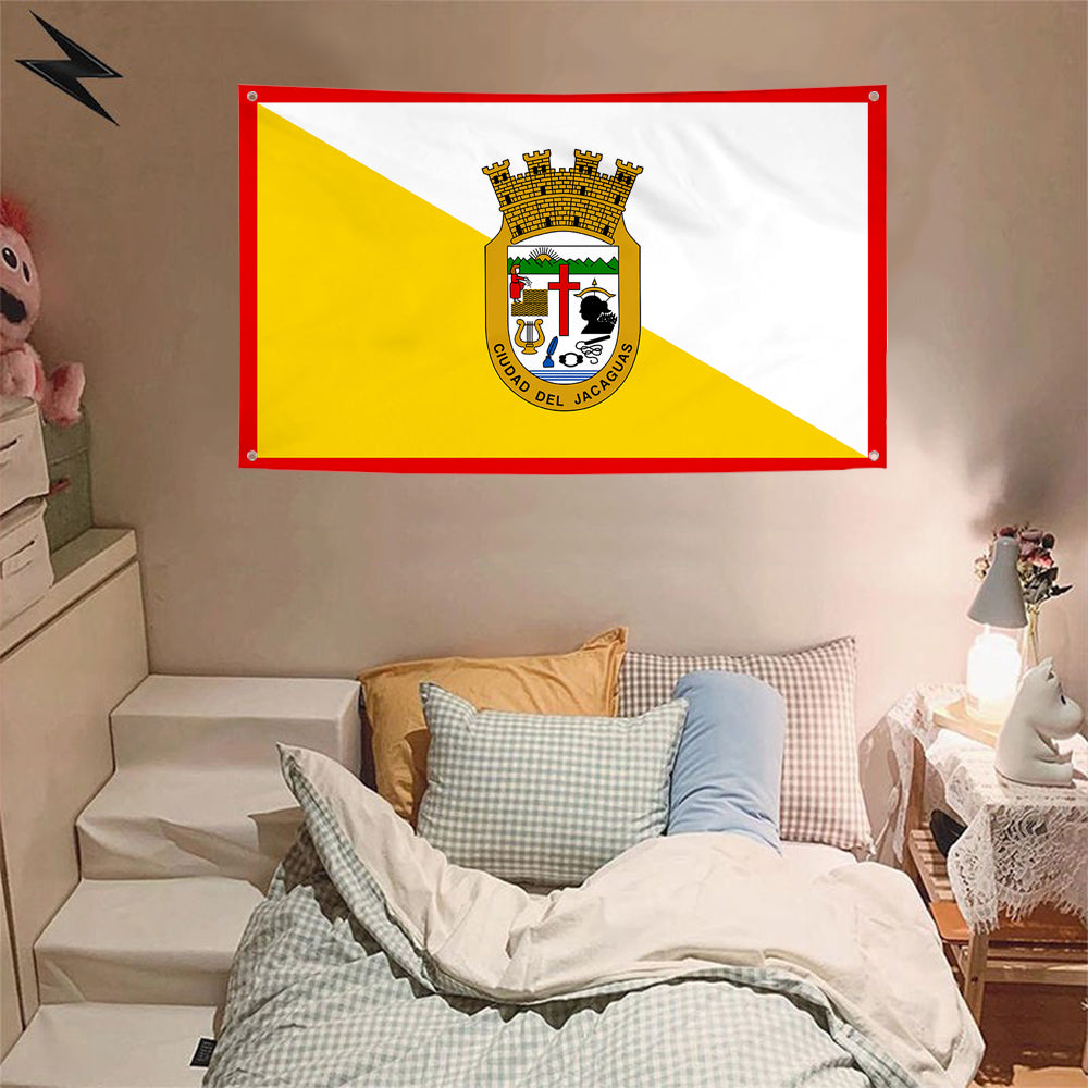 Fyon Juana Diaz, Puerto Rico Flag Banner