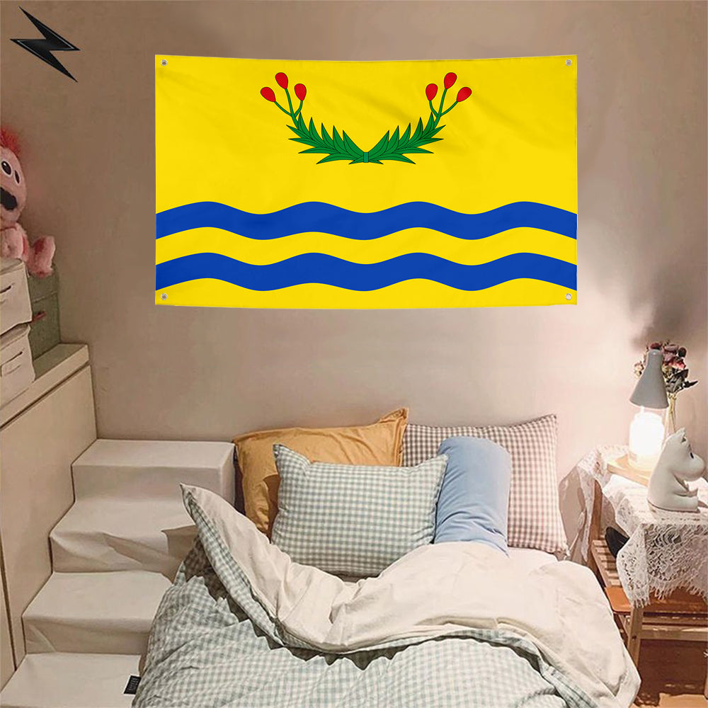 Fyon Juncos, Puerto Rico Flag Banner