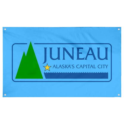 Fyon Juneau, Alaska Flag Banner