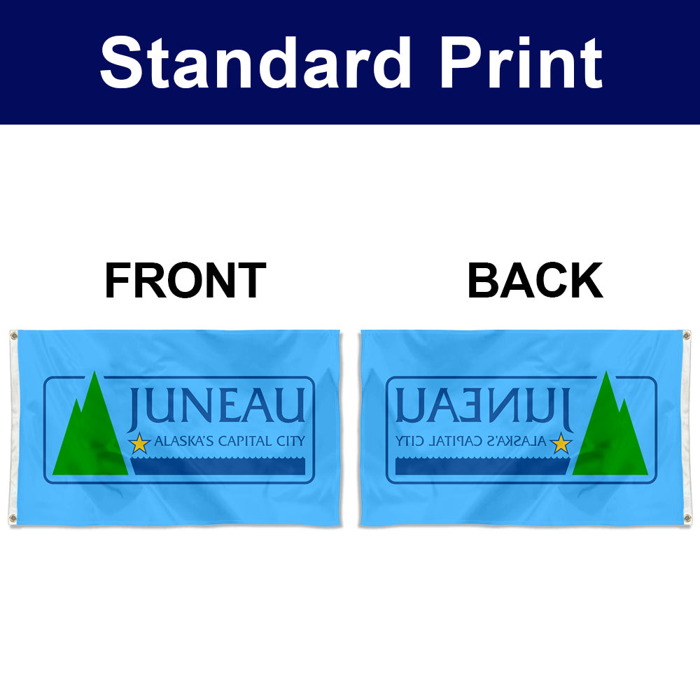 Fyon Juneau, Alaska Flag Banner