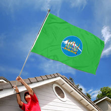 Fyon Kachin State, Myanmar Flag  Indoor and outdoor banner