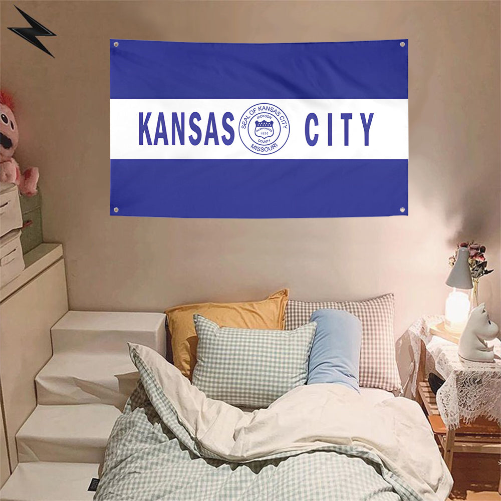 Fyon Kansas City, Missouri (1936–1944) Flag Banner