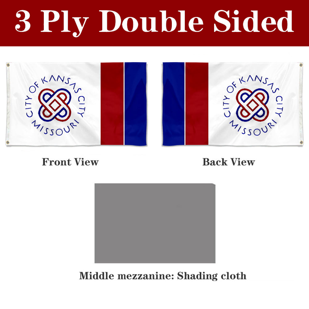 Fyon Kansas City, Missouri (1944–1972) Flag Banner