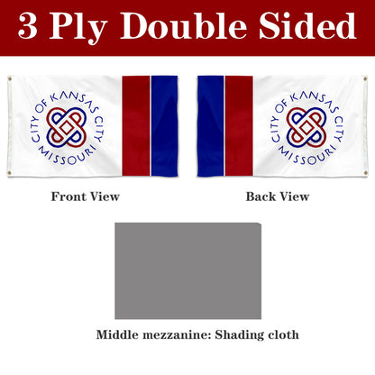 Fyon Kansas City, Missouri (1944–1972) Flag Banner
