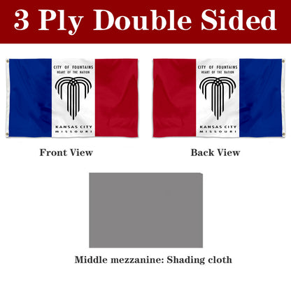 Fyon Kansas City, Missouri (1995–2023) Flag Banner