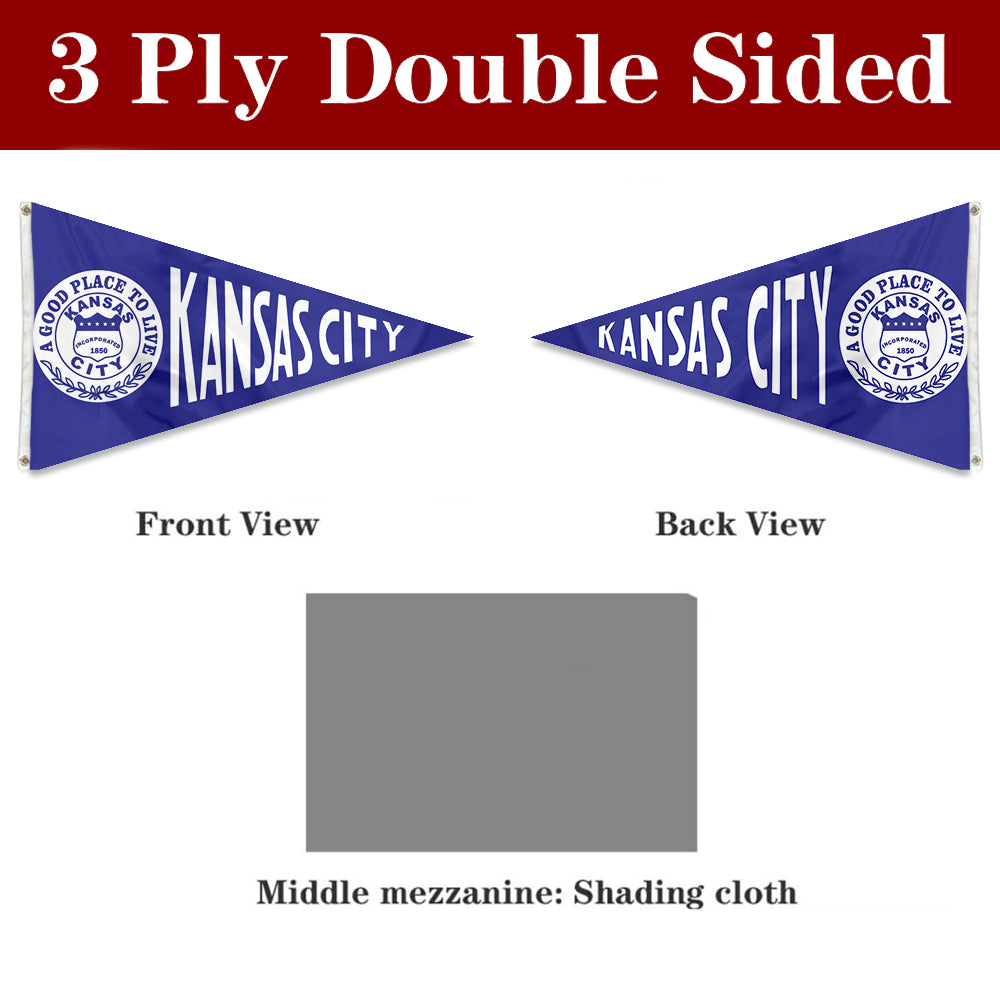 Fyon Kansas City, Missouri (1913–1936) Flag Banner