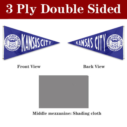 Fyon Kansas City, Missouri (1913–1936) Flag Banner