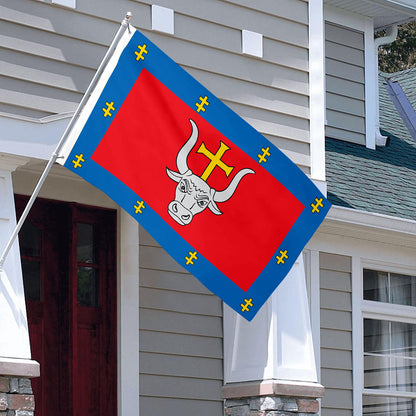 Fyon Kaunas County, Lithuania Flag Indoor and outdoor banner