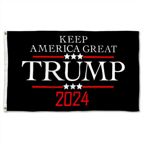 Fyon Keep America Great Trump 2024 Flag  Indoor and Outdoor Banner