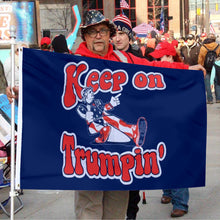 Fyon Keep On Trumpin Flag Indoor and Outdoor Banner