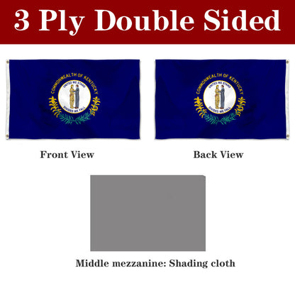 Fyon Kentucky Flag Banner