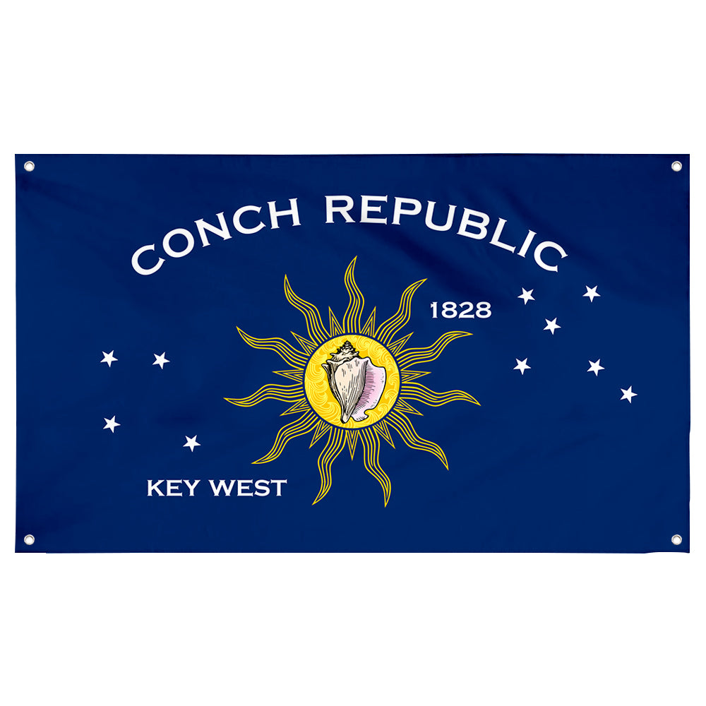 Fyon Key West, Florida Flag Banner