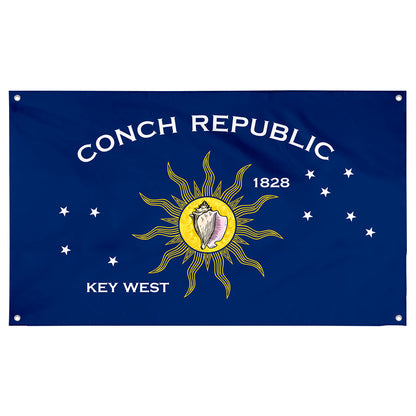 Fyon Key West, Florida Flag Banner