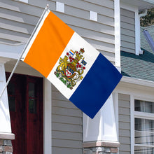 Fyon Double-sided Kingdom of Canada founded in 1868-now, the flag represents how monarchy is from the Netherlands Flag Banner