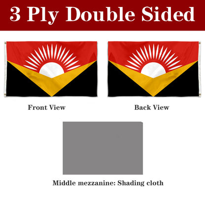 Fyon Kingman, Kansas Flag Banner