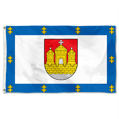 Fyon Double-sided Klaipėda County, Lithuania Flag Banner