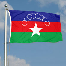 Fyon Kokang SAZ, Myanmar Flag Indoor and outdoor banner