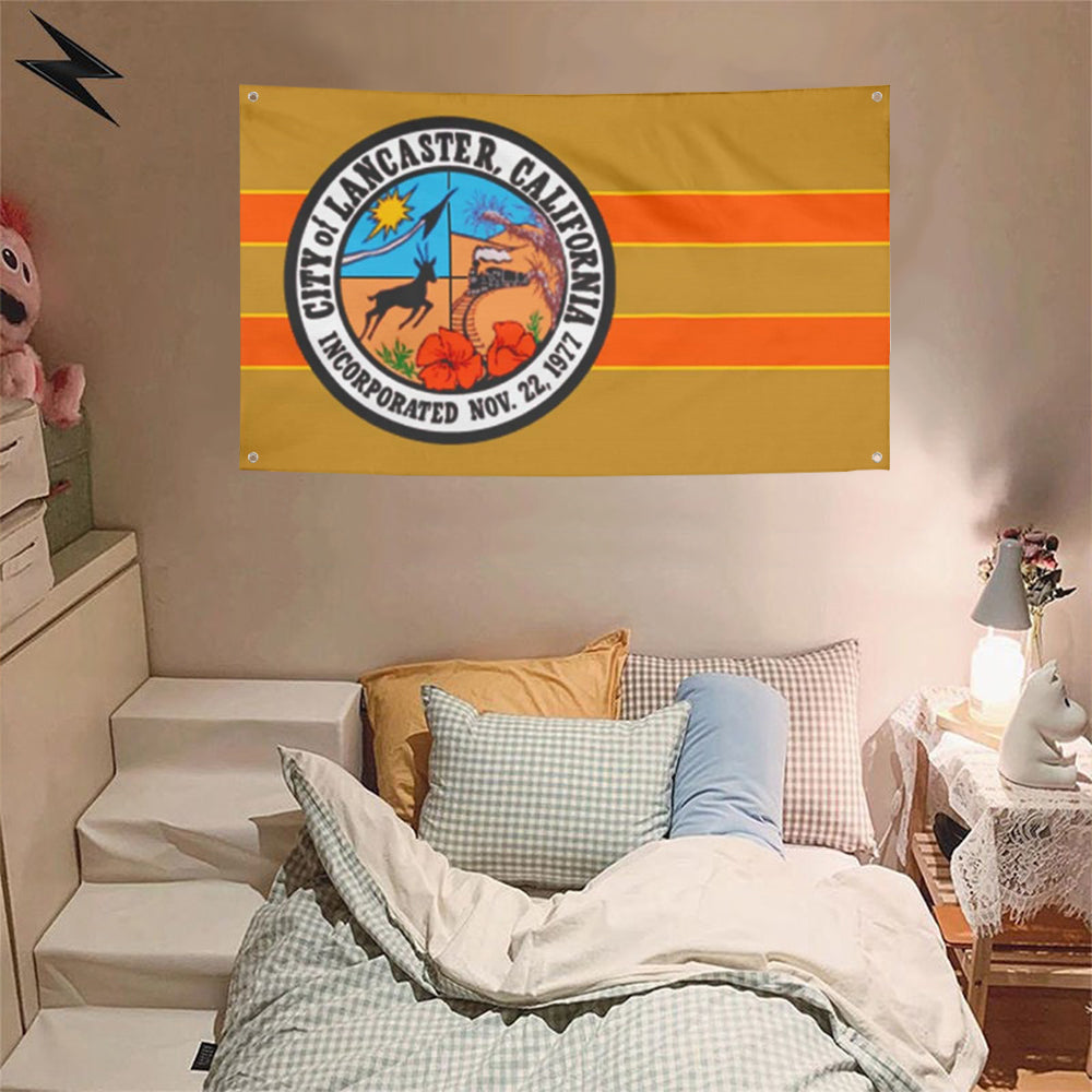 Fyon Lancaster, California (2009) Flag Banner