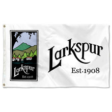 Fyon Double-sided Larkspur, California Flag Banner