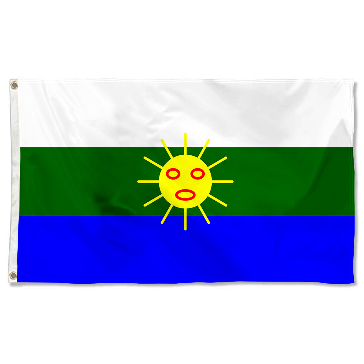 Fyon Las Piedras, Puerto Rico Flag Banner