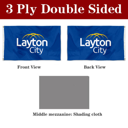 Fyon Layton, Utah Flag Banner