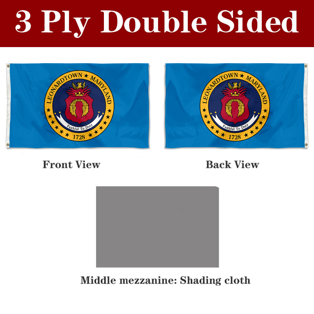 Fyon Leonardtown, Maryland Flag Banner